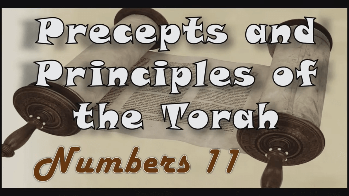 Precepts & Principles of the Torah – Numbers Chapter 11